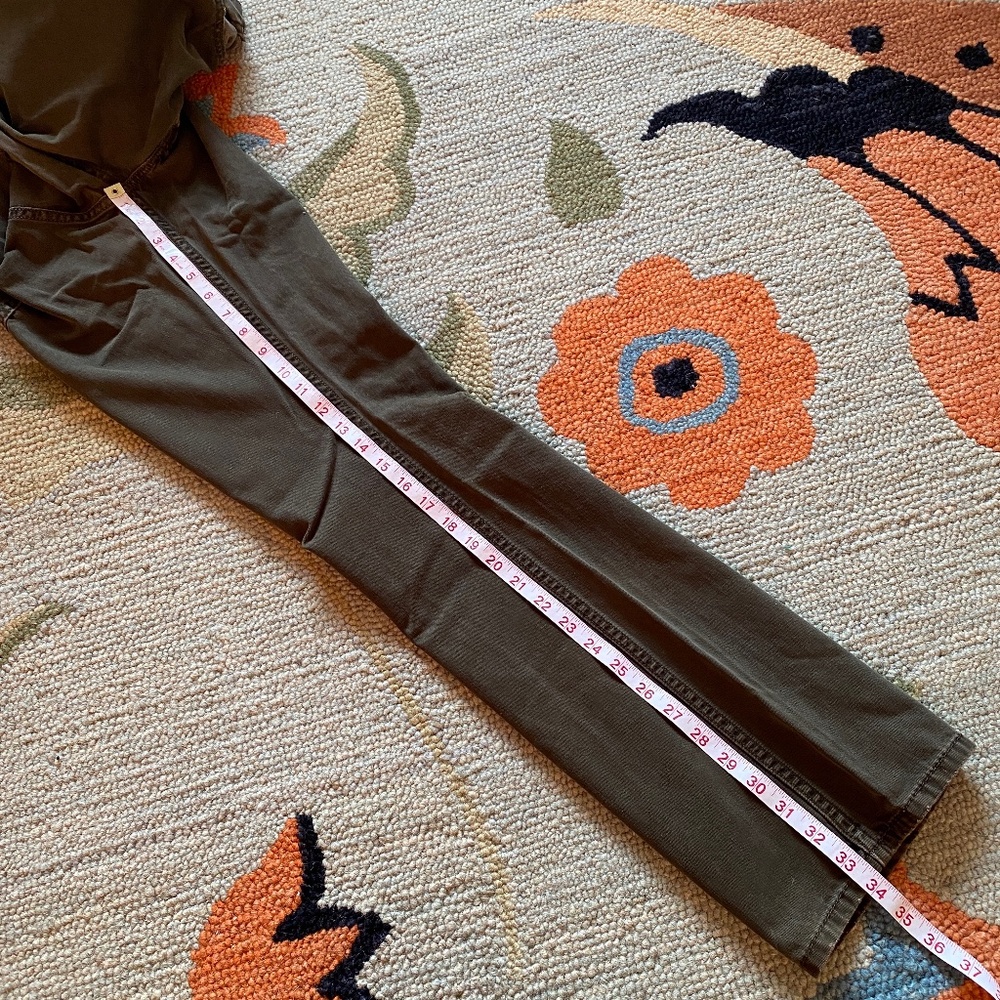 Levi's I 514 I Slim Straight I Green Jeans I 32 x 34 - Picture 7 of 16